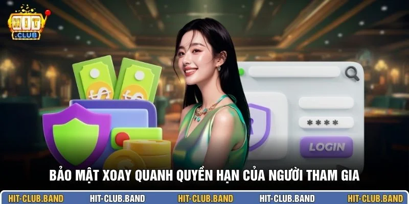 Bảo mật đối với giao dịch của người tham gia